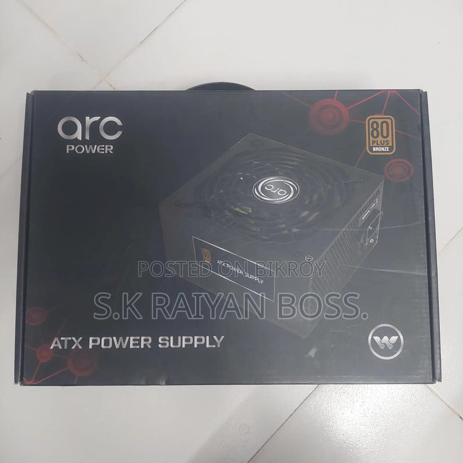 Arc POWER 80+ BRONZE ATX PSU