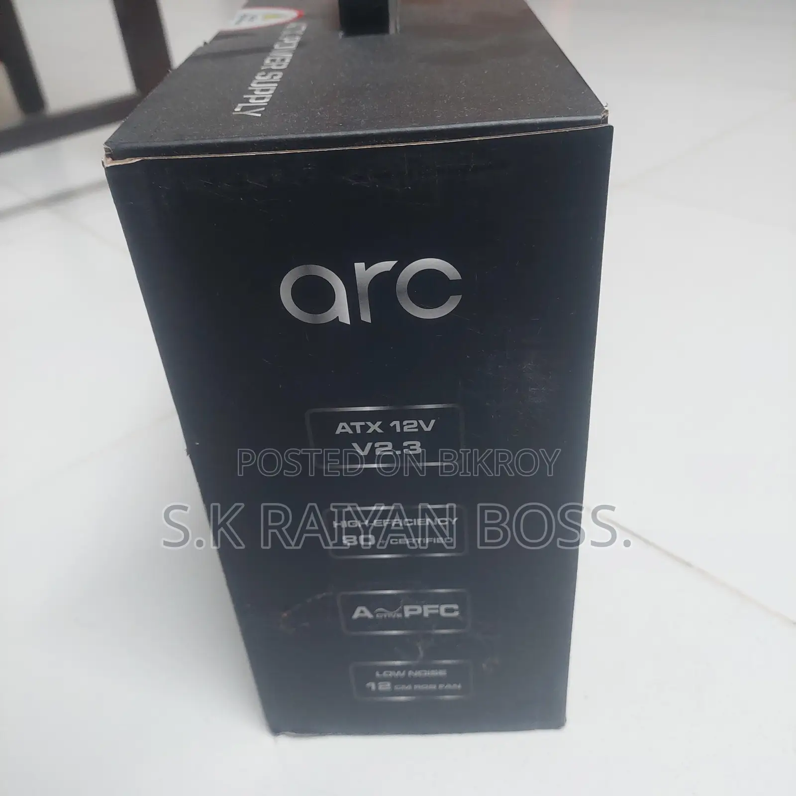Arc POWER 80+ BRONZE ATX PSU