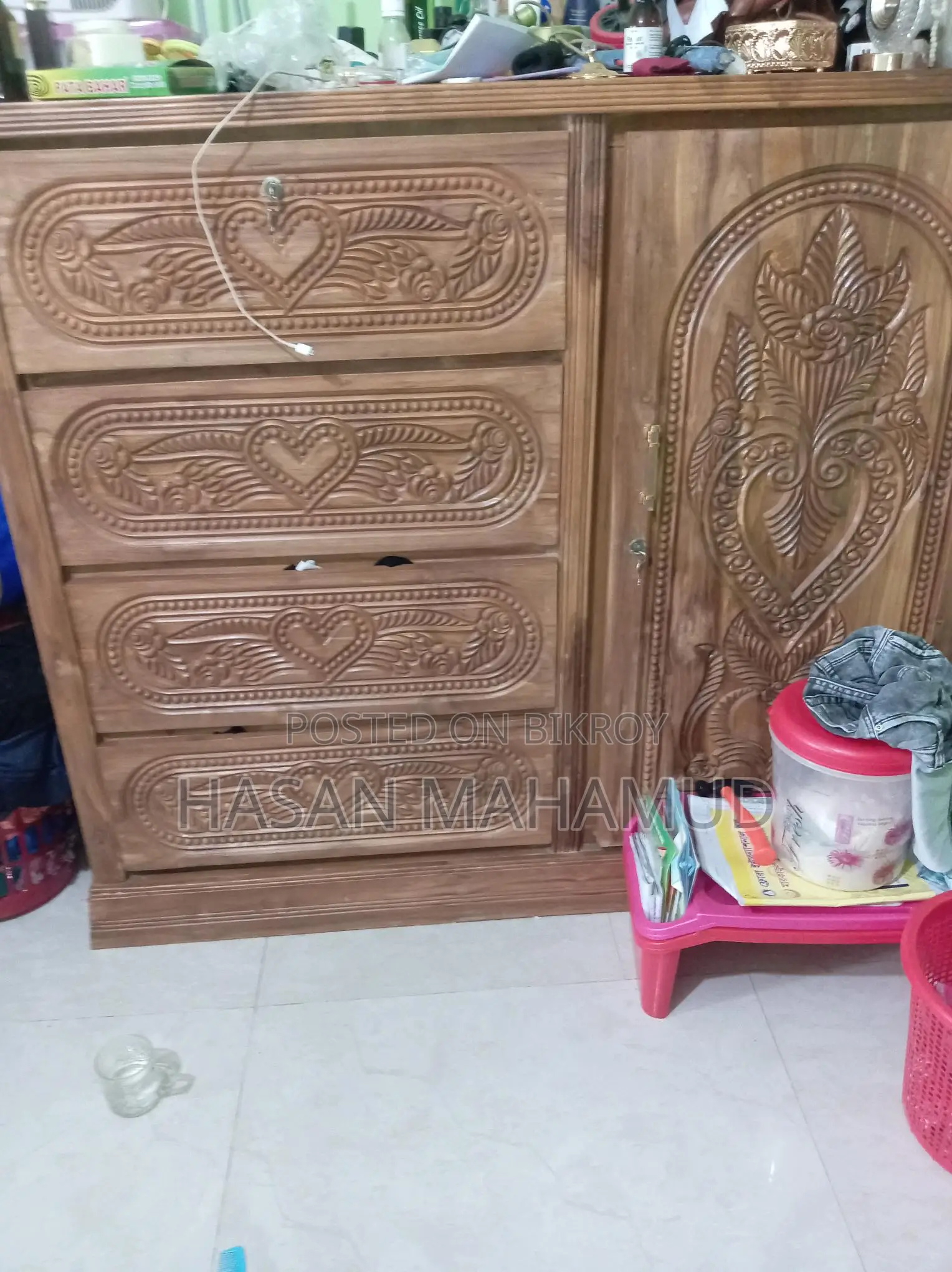 সেগুন কাঠের ওয়ারড্রব