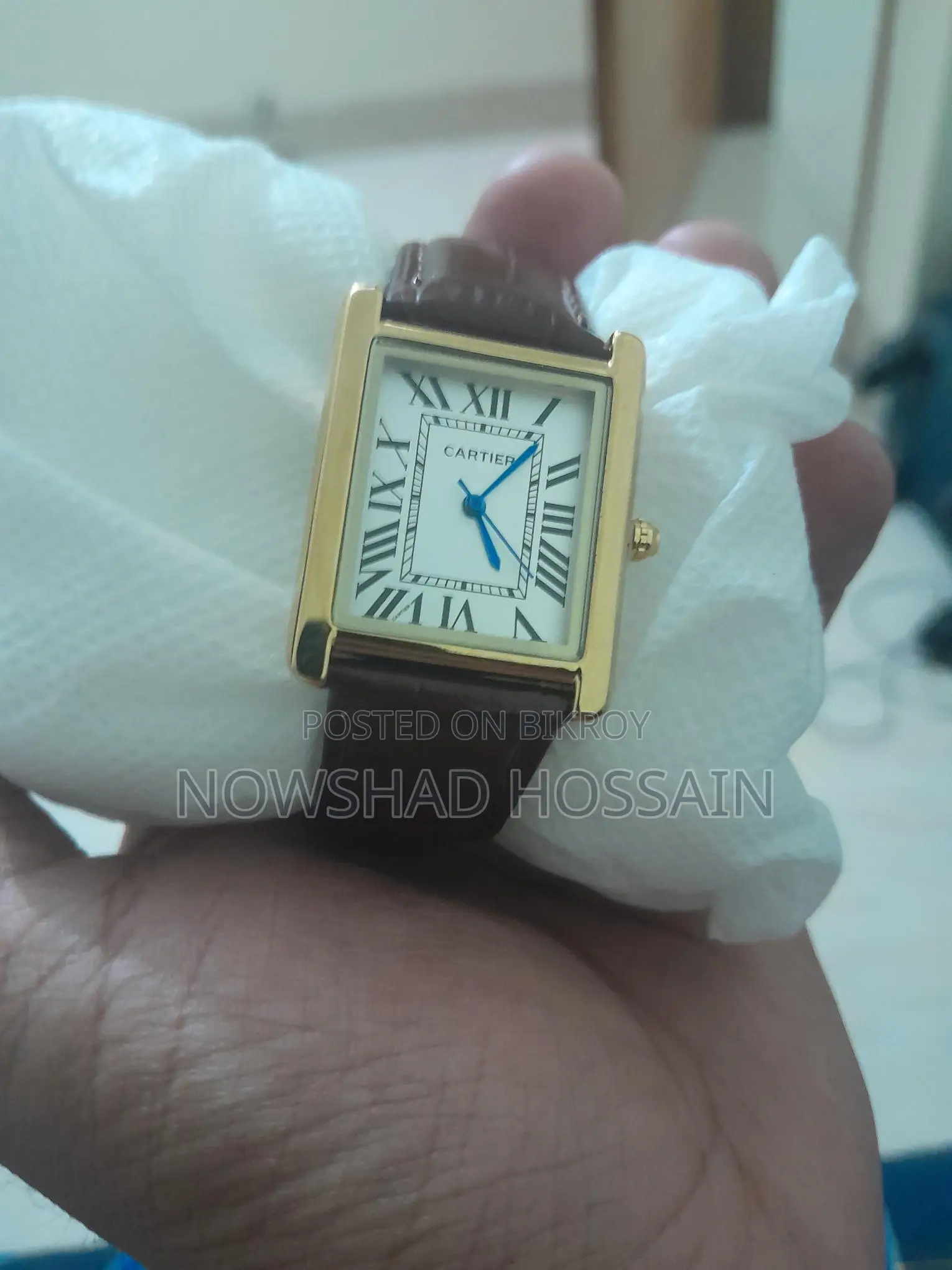 Cartier Tank Old Money Watch For Menbrand New