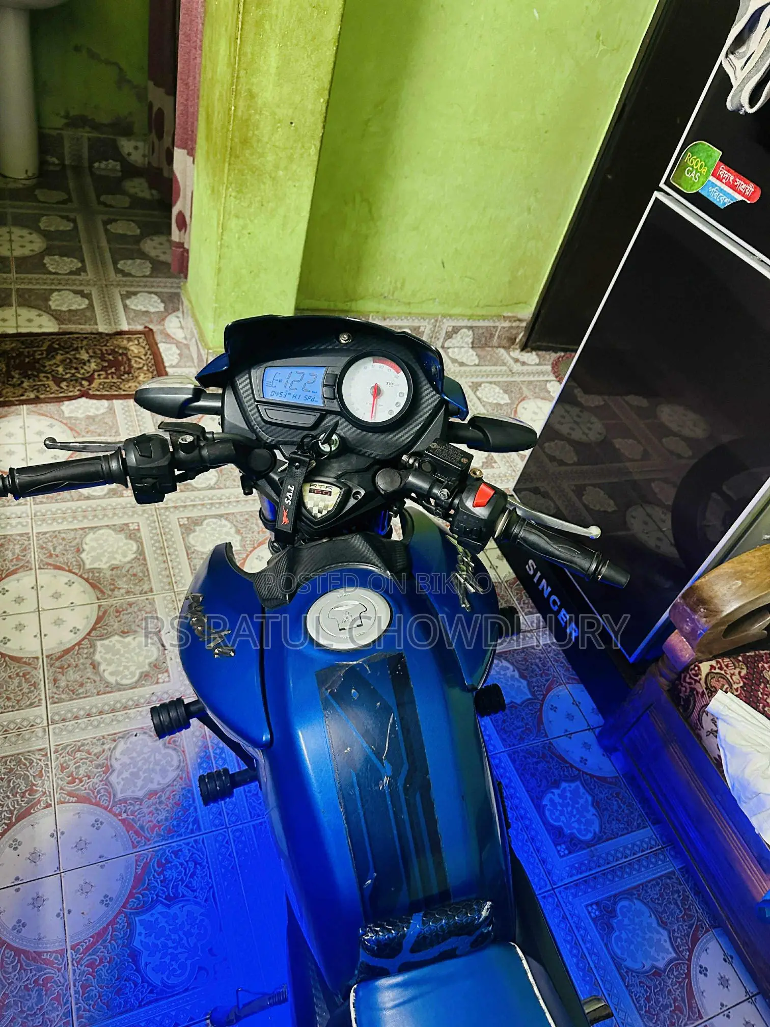 TVS Apache RTR . 2019