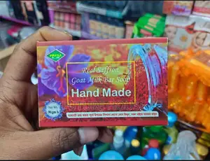 Saffron Handmade Goat Milk Cleanser 100gm