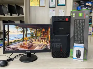 Computer Full Set_Intel Core i3 (3rd Gen)_Ram 4GB & SSD 120GB_19"LED Mon