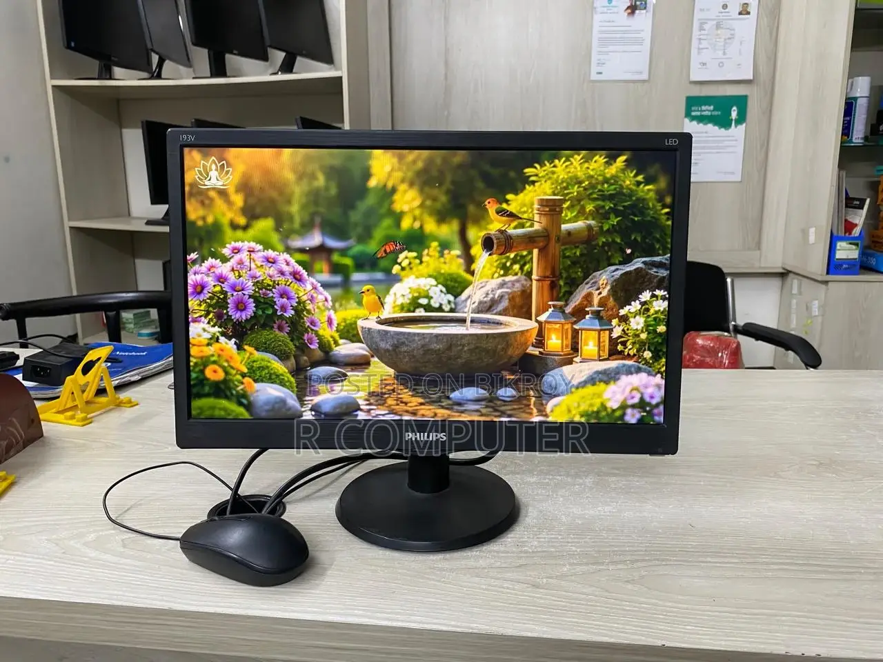 Computer Full Set_Intel Core i3 (3rd Gen)_Ram 4GB & SSD 120GB_19"LED Mon