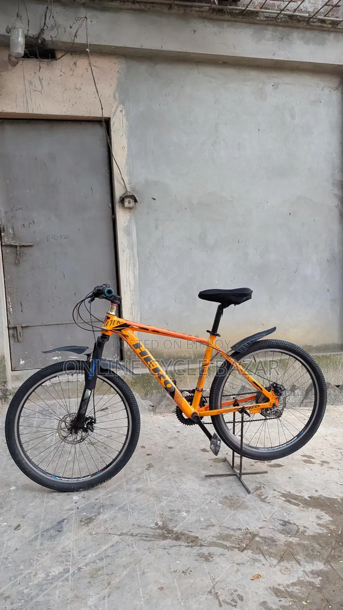 Hero aluminium body gear break suspension all okay