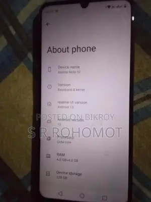Realme Note 50 কোন সম্যাস নাই (Used)