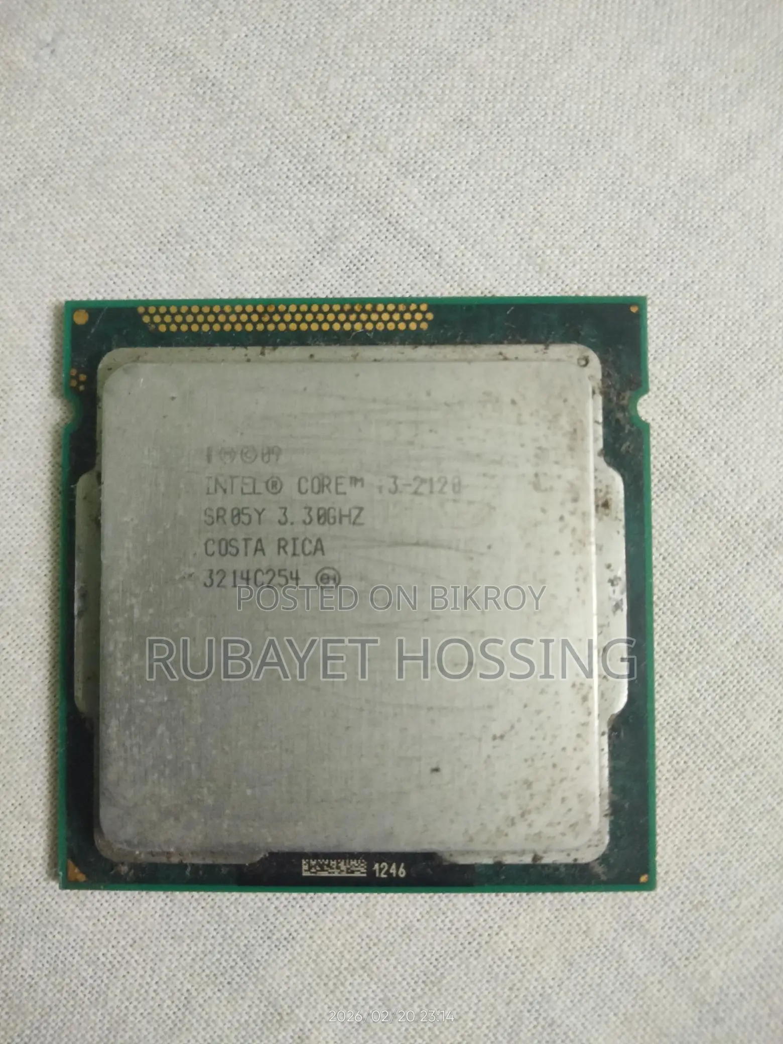 Intel Core I3 2gn Model 2120