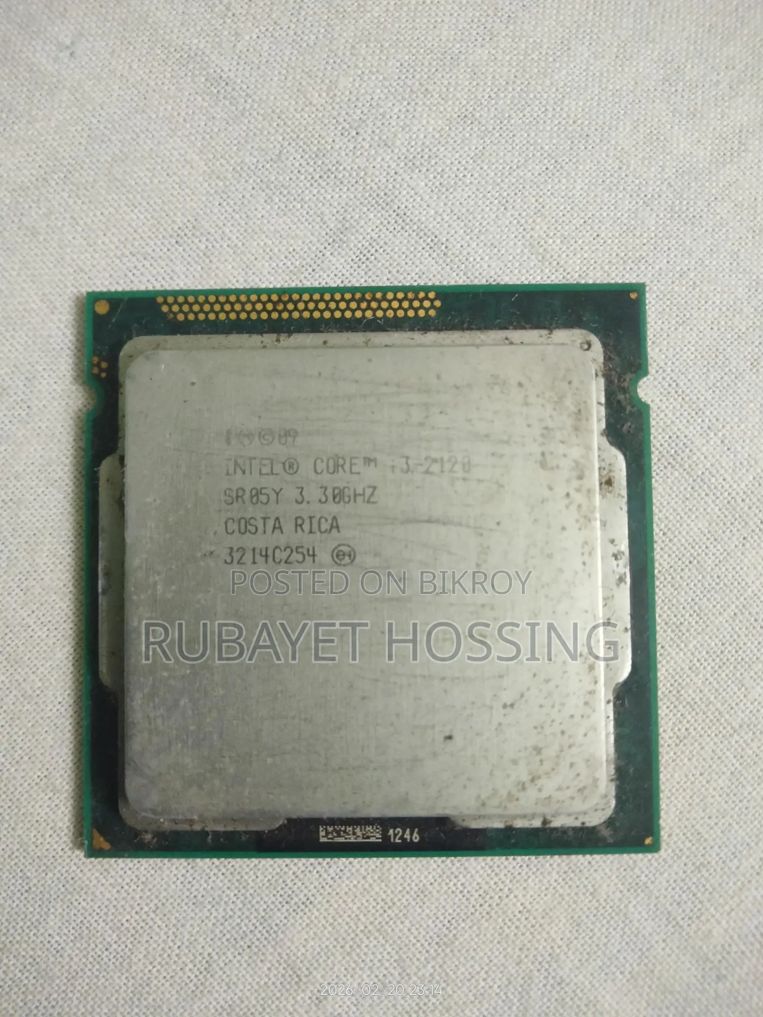 Intel Core I3 2gn Model 2120