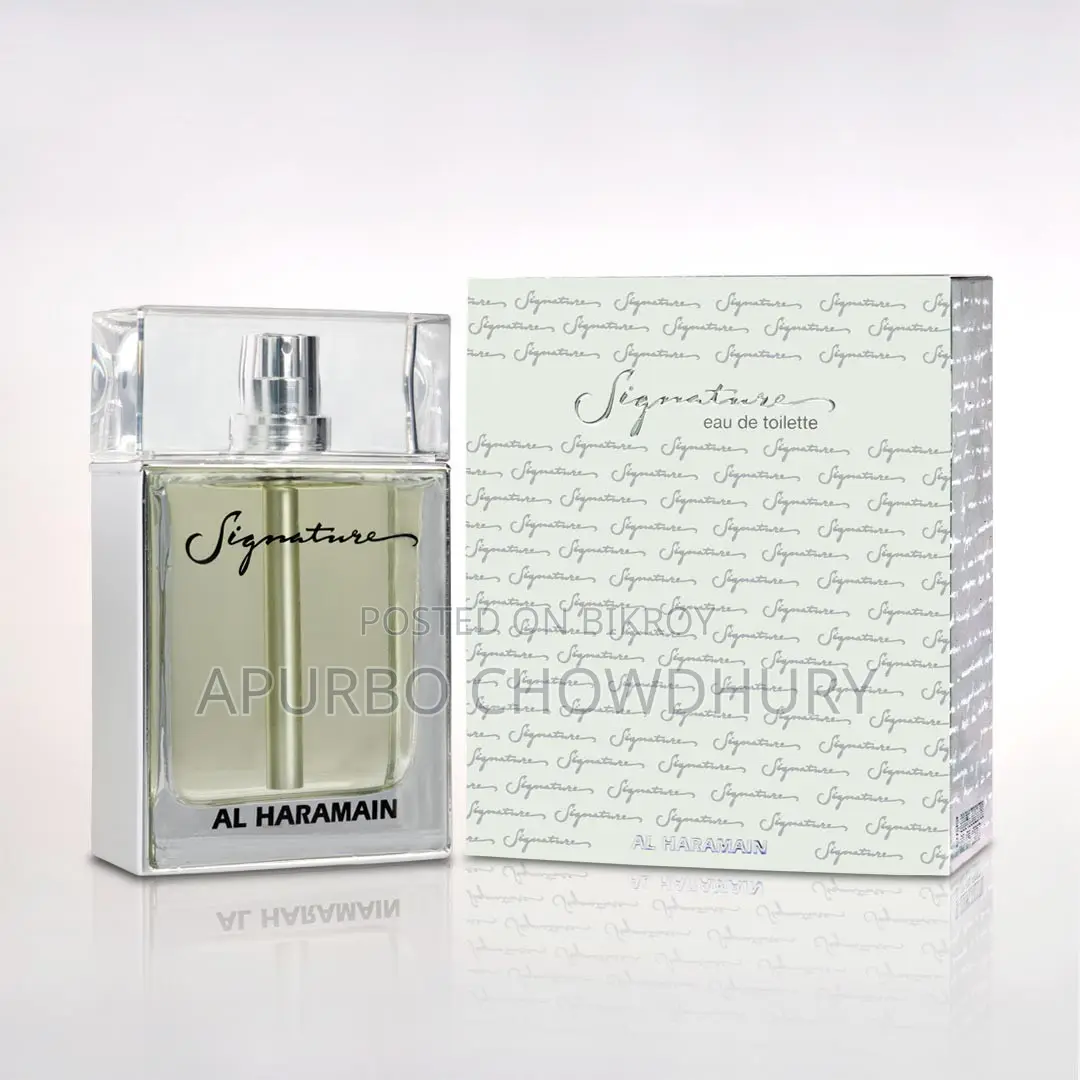 Brand New Al Haramain Signature Silver Perfume 100 Ml