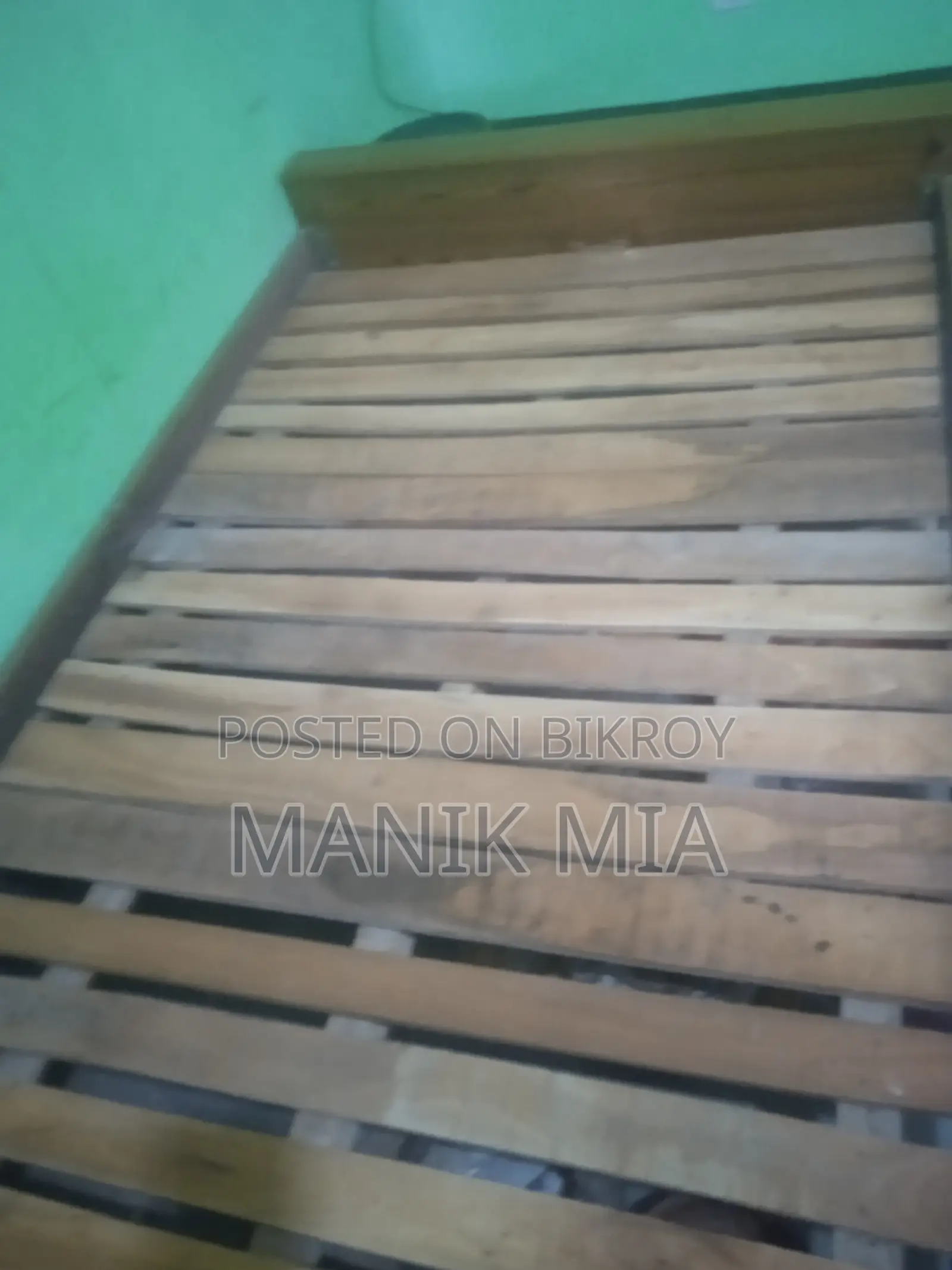 Wooden Bed