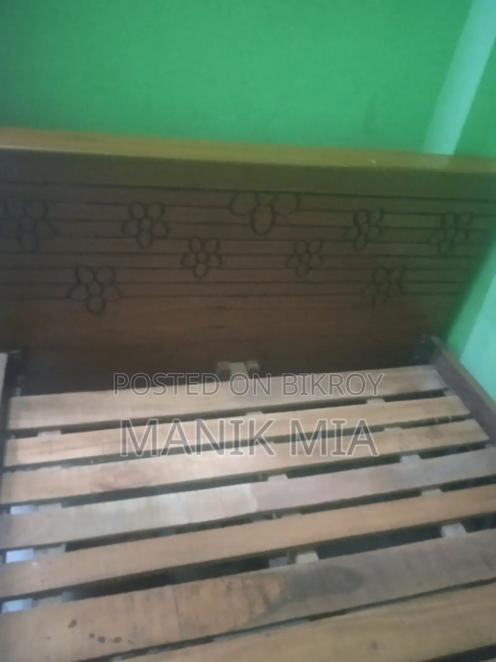 Wooden Bed