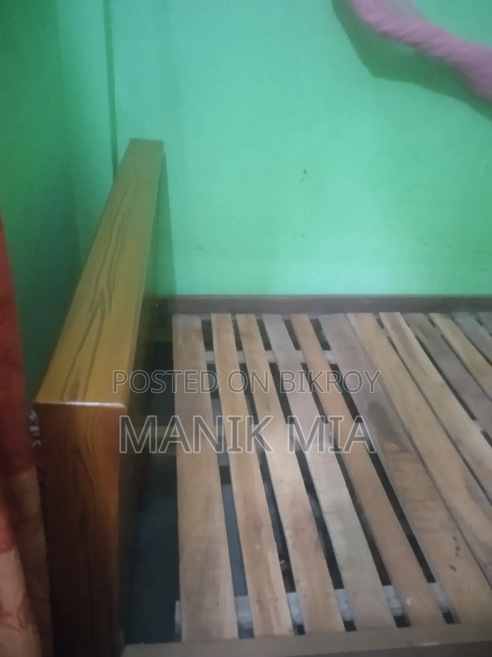 Wooden Bed