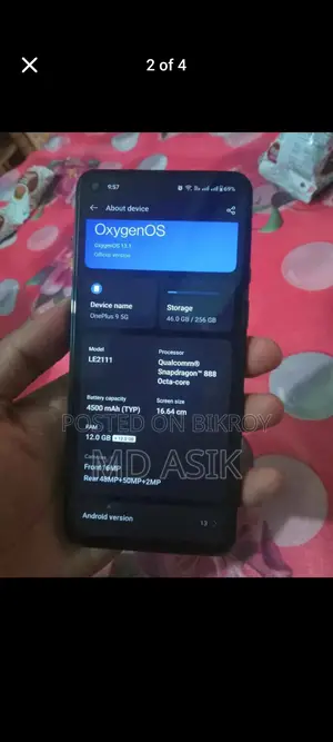 OnePlus 9 12+12/256 (Used)
