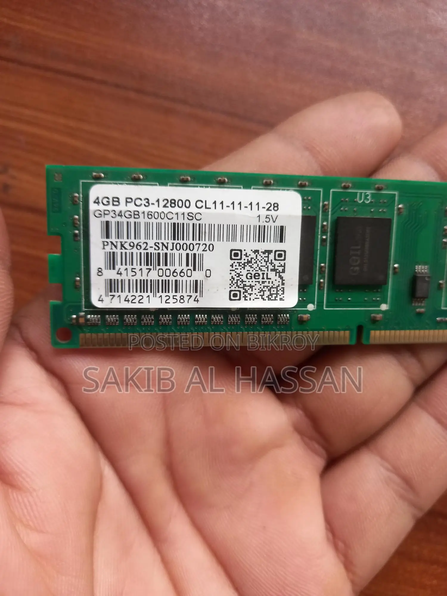 Ddr3 Ram 100% Valo Ache