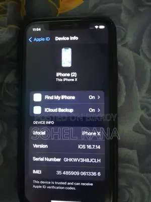 Apple iPhone X (Used)