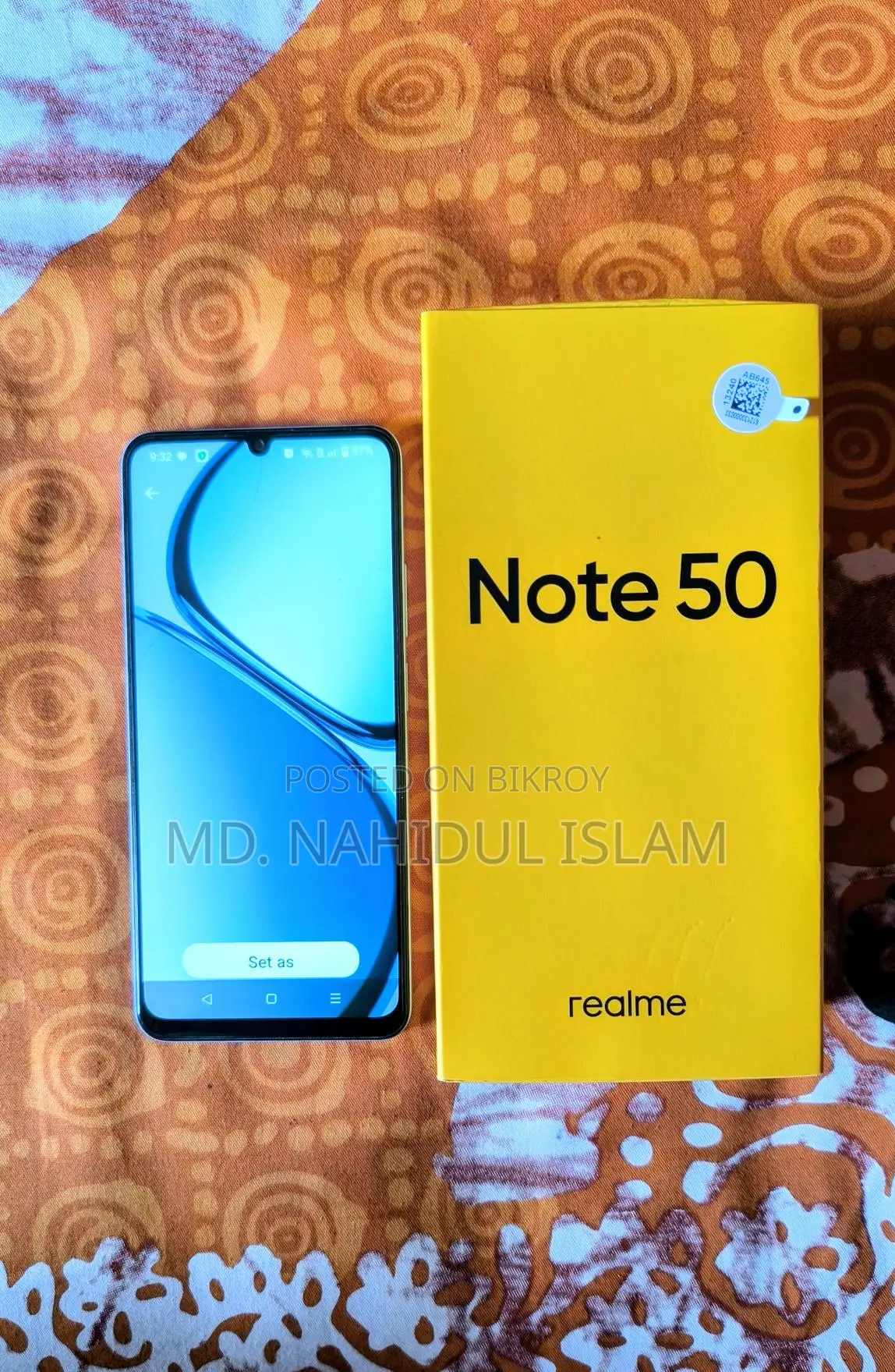 Realme Note 50 . (Used)