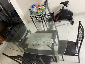 Partex Glass Table & Chair