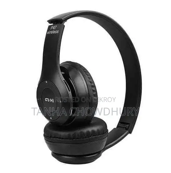 Wireless Bluetooth headphone.