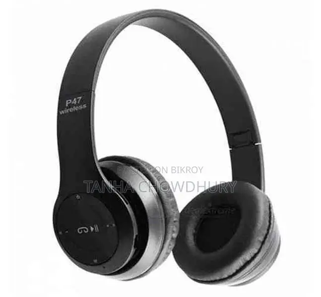 Wireless Bluetooth headphone.