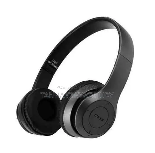 Wireless Bluetooth headphone.