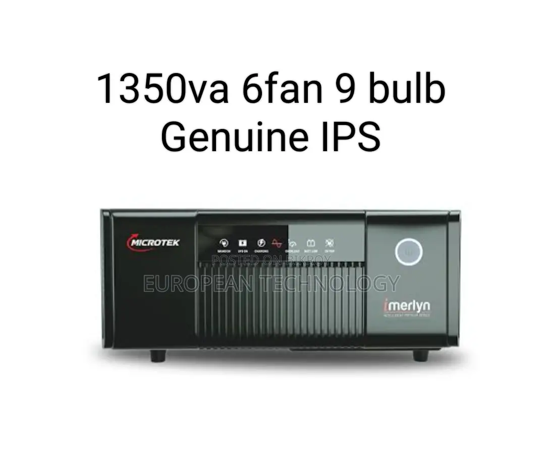 Machine Only: Genuine Indian 1350va Sinewave IPS