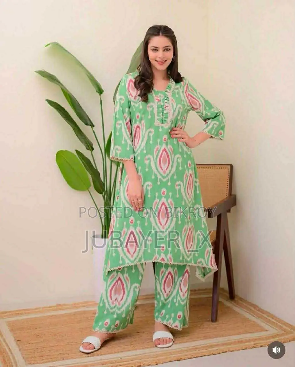Two-Piece Kurti Collection. Work: Screen Print