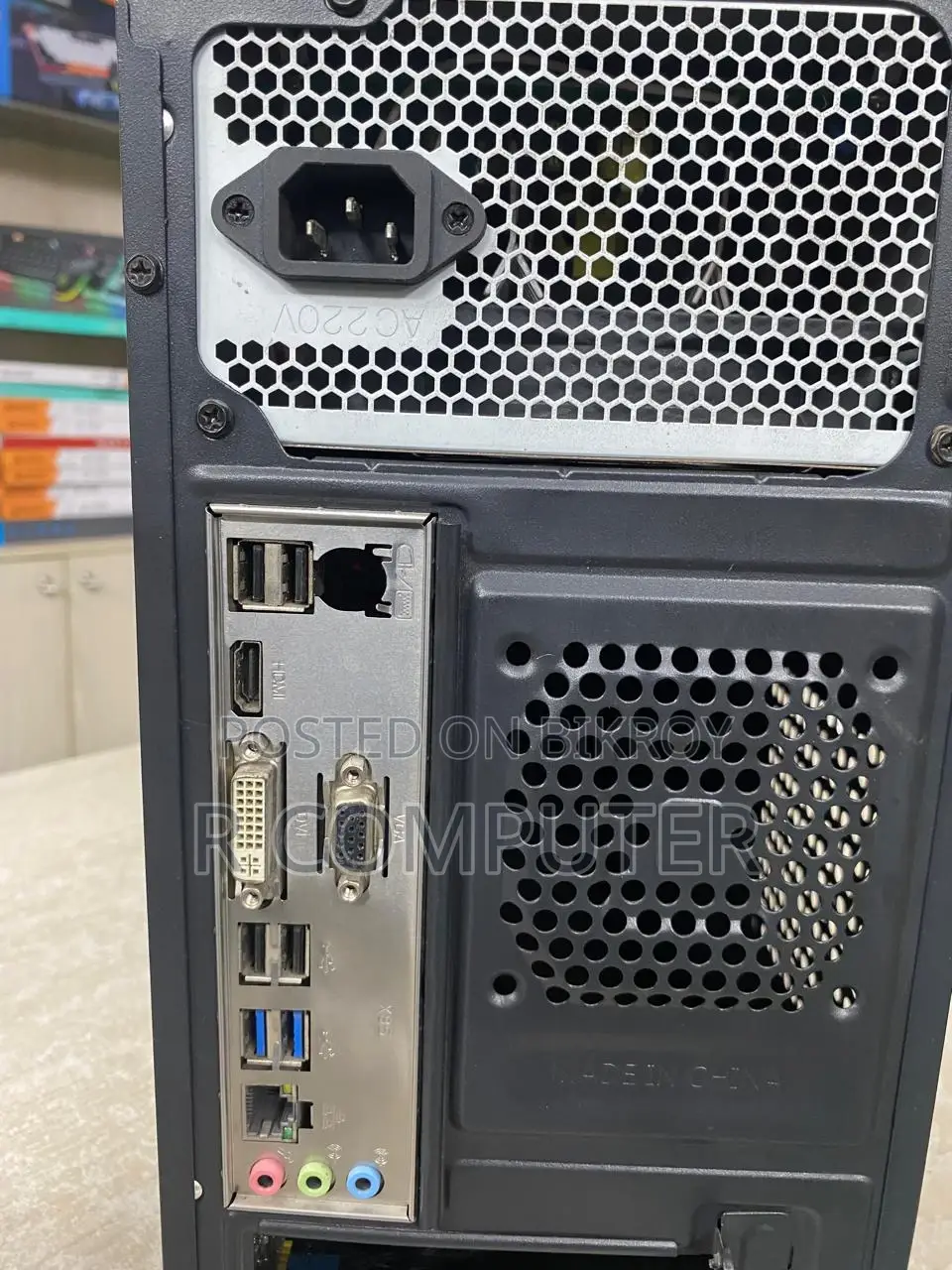 Core i3 4th Gen Desktop PC | 8GB RAM 120GB SSD + 500GB HDD HDMI