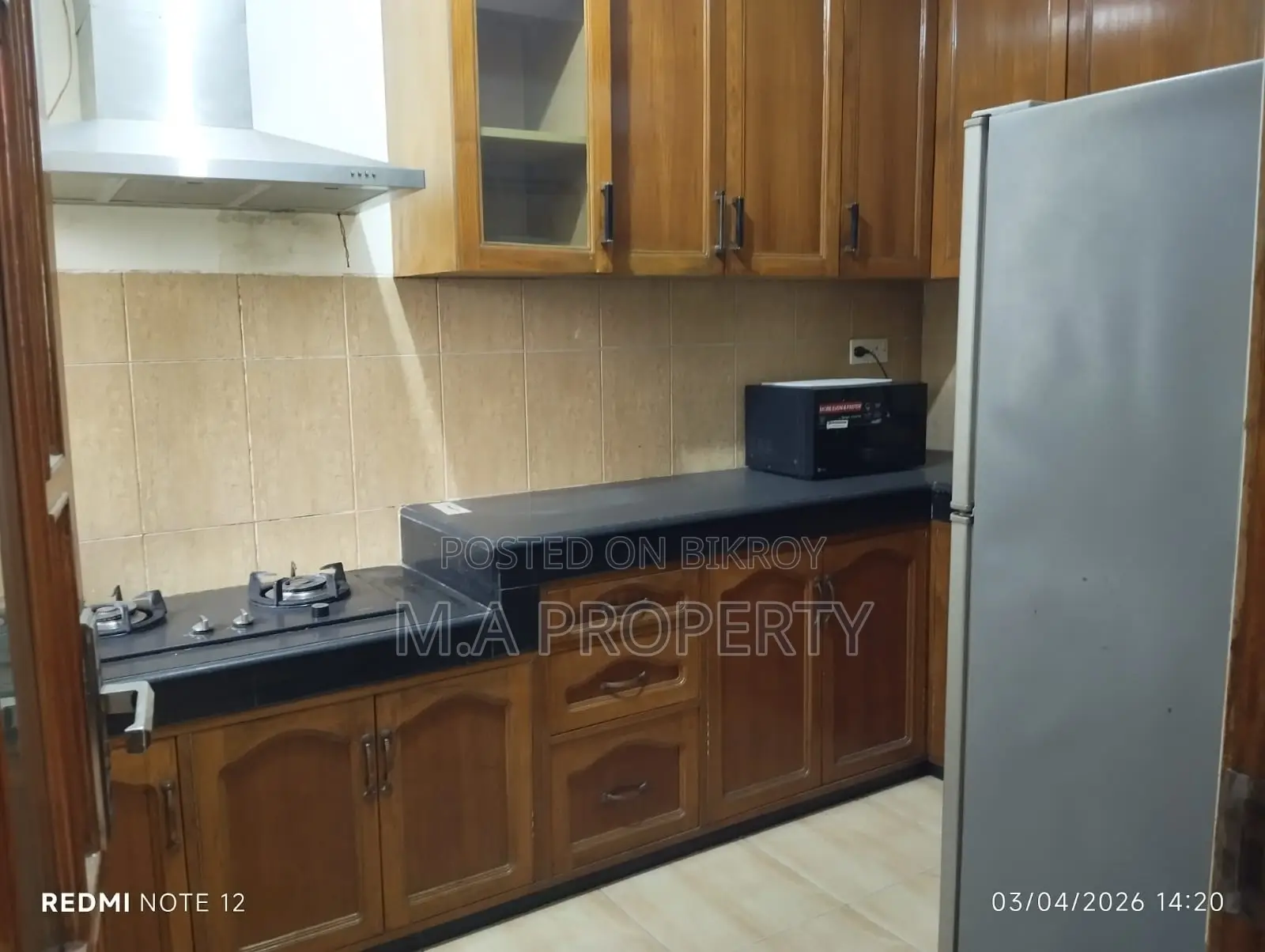 Rent Apartment 2200sft 3-Bedroom Gulshan-1