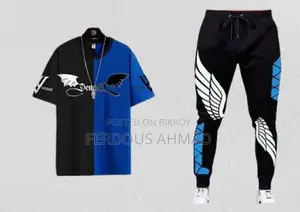 Mash T-shirt & Full Pant Set