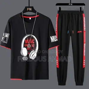 Mash T-shirt & Full Pant Set
