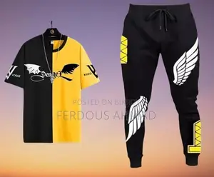 Mash T-shirt & Full Pant Set