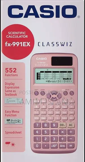 Casio Calculator Fx-991plus PINK