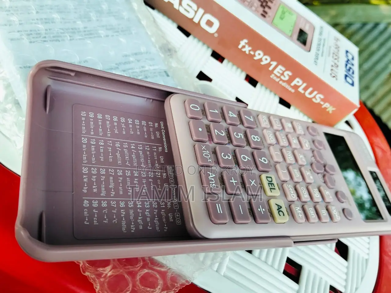 Casio Calculator Fx-991plus PINK