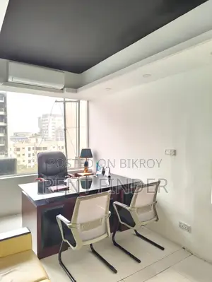 গুলশান-২ এর কমার্শিয়াল বিল্ডিংয়ে সম্পূর্ণ ফার্নিশড অফিস স্পেস