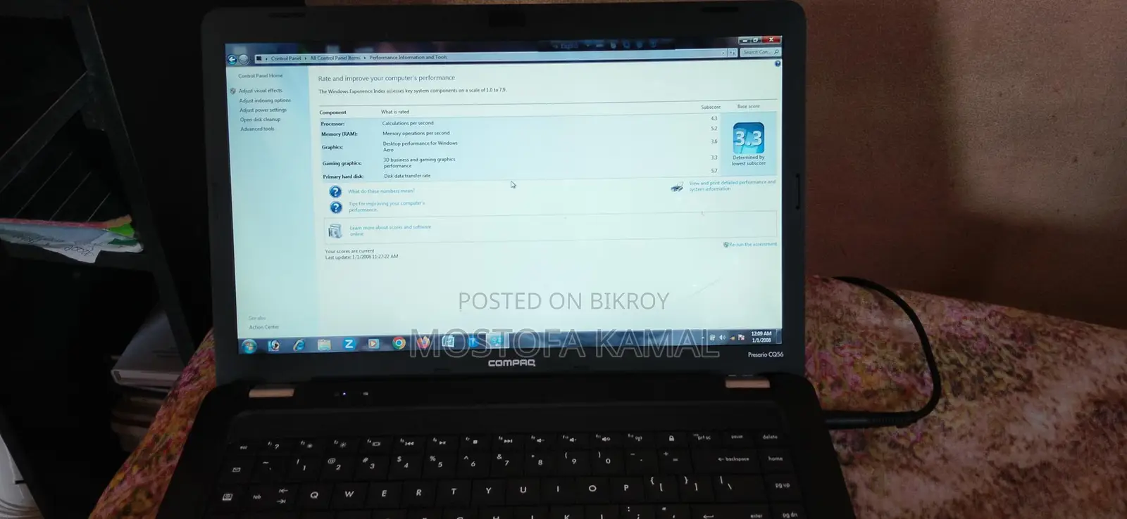 HP Compaq Presario CQ56