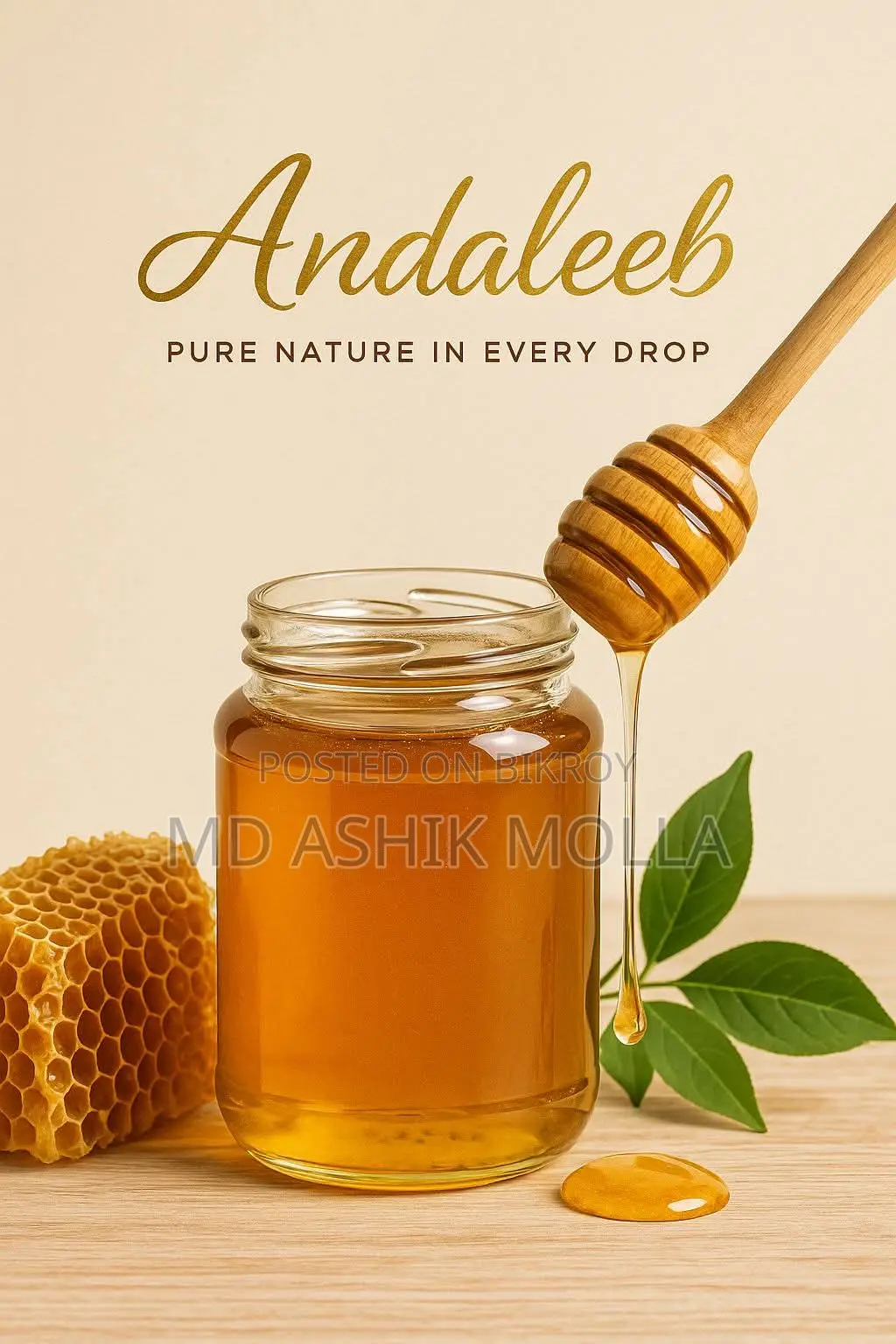 100% Pure Natural Honey
