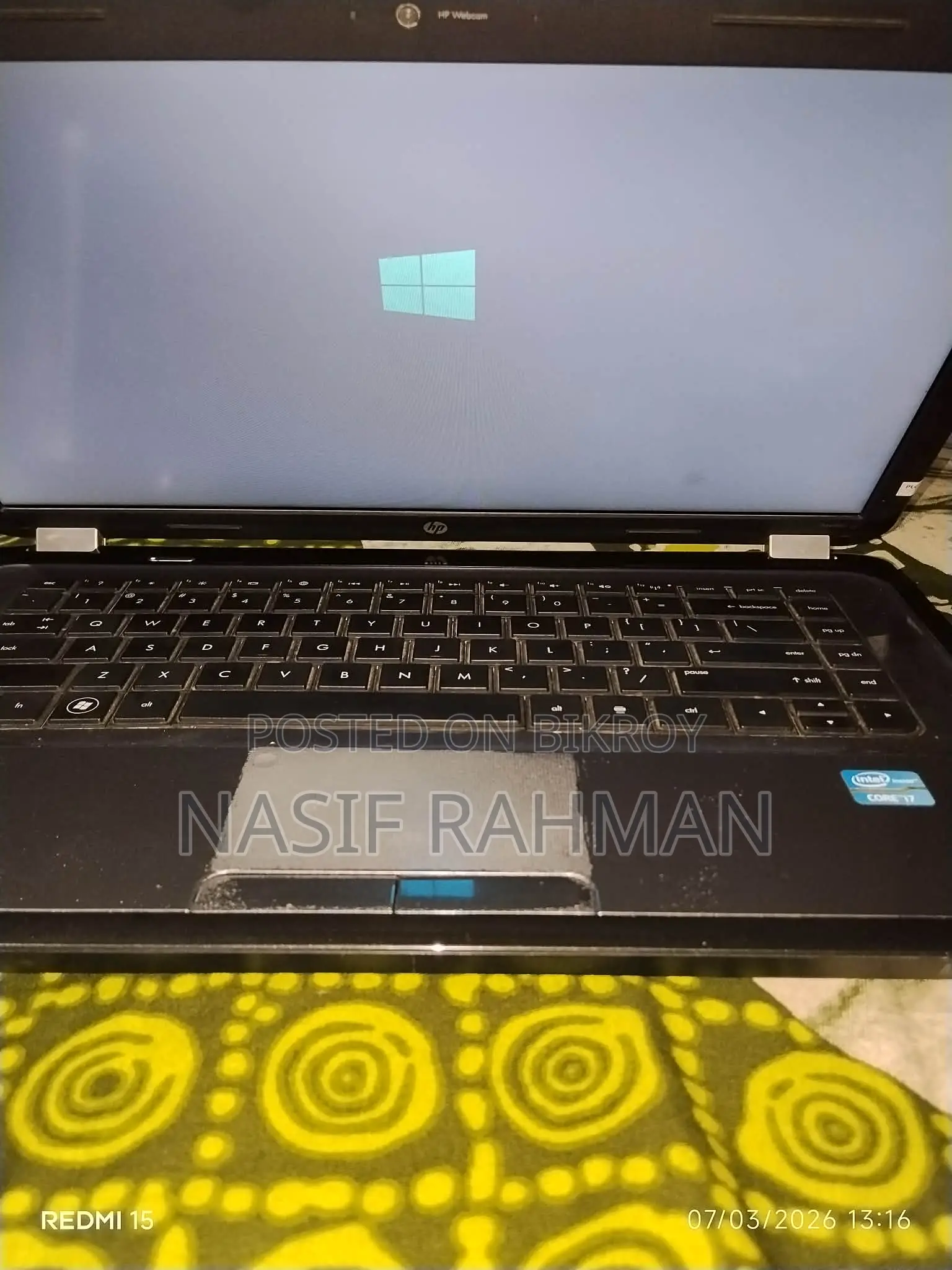 2nd Hand Hp Laptop. Intel Core i7 (14 Inch)