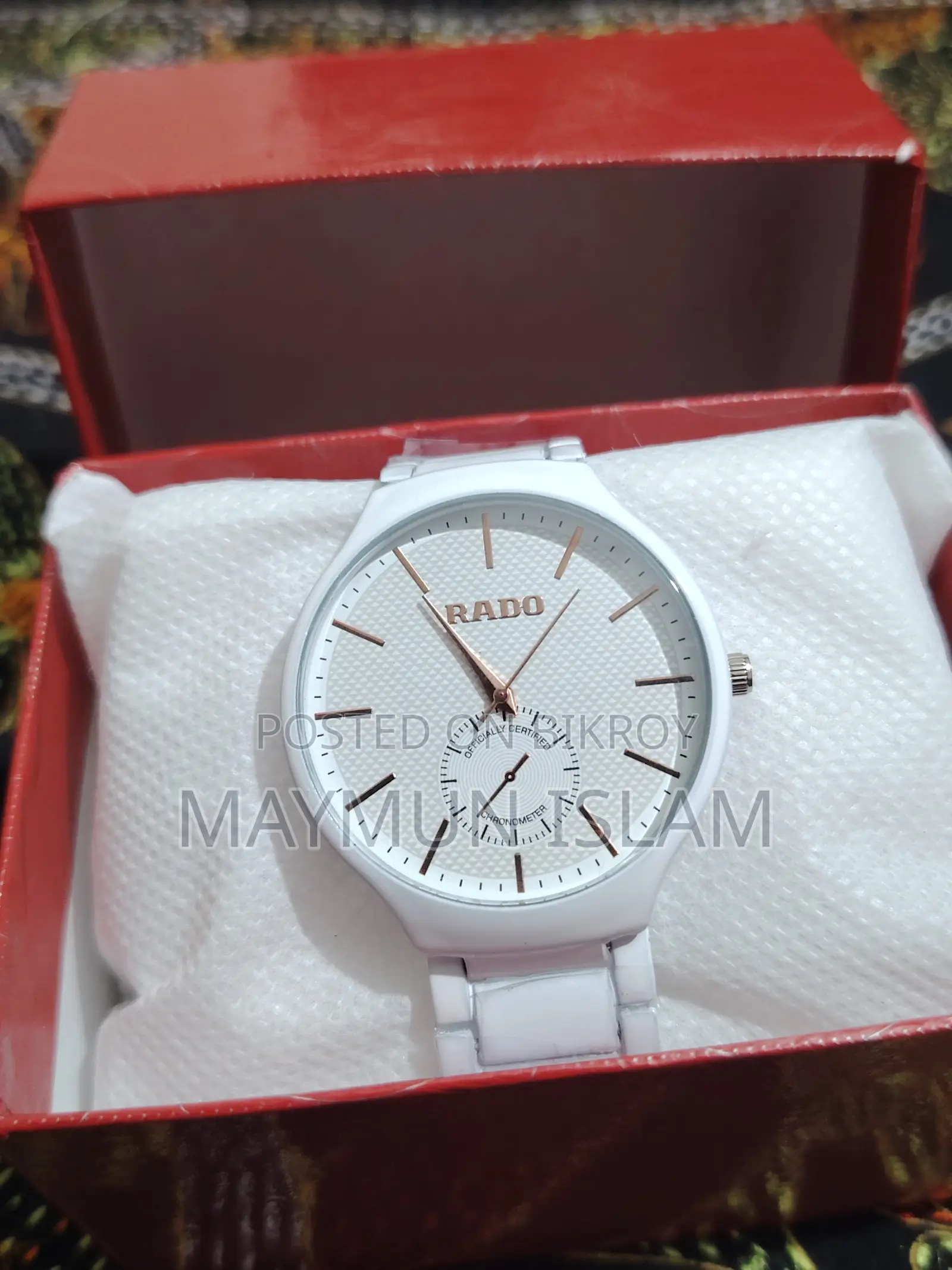 Rado White Watch