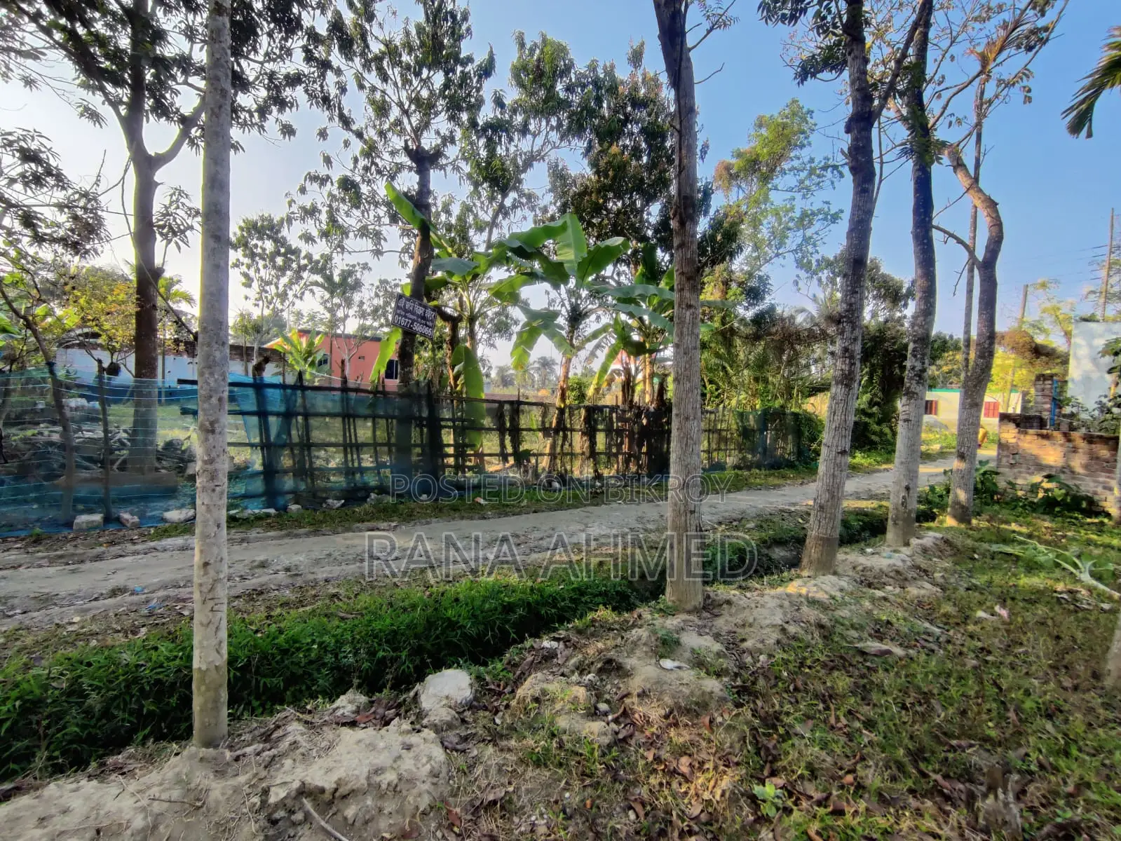 3.3333 Katha land for sale.