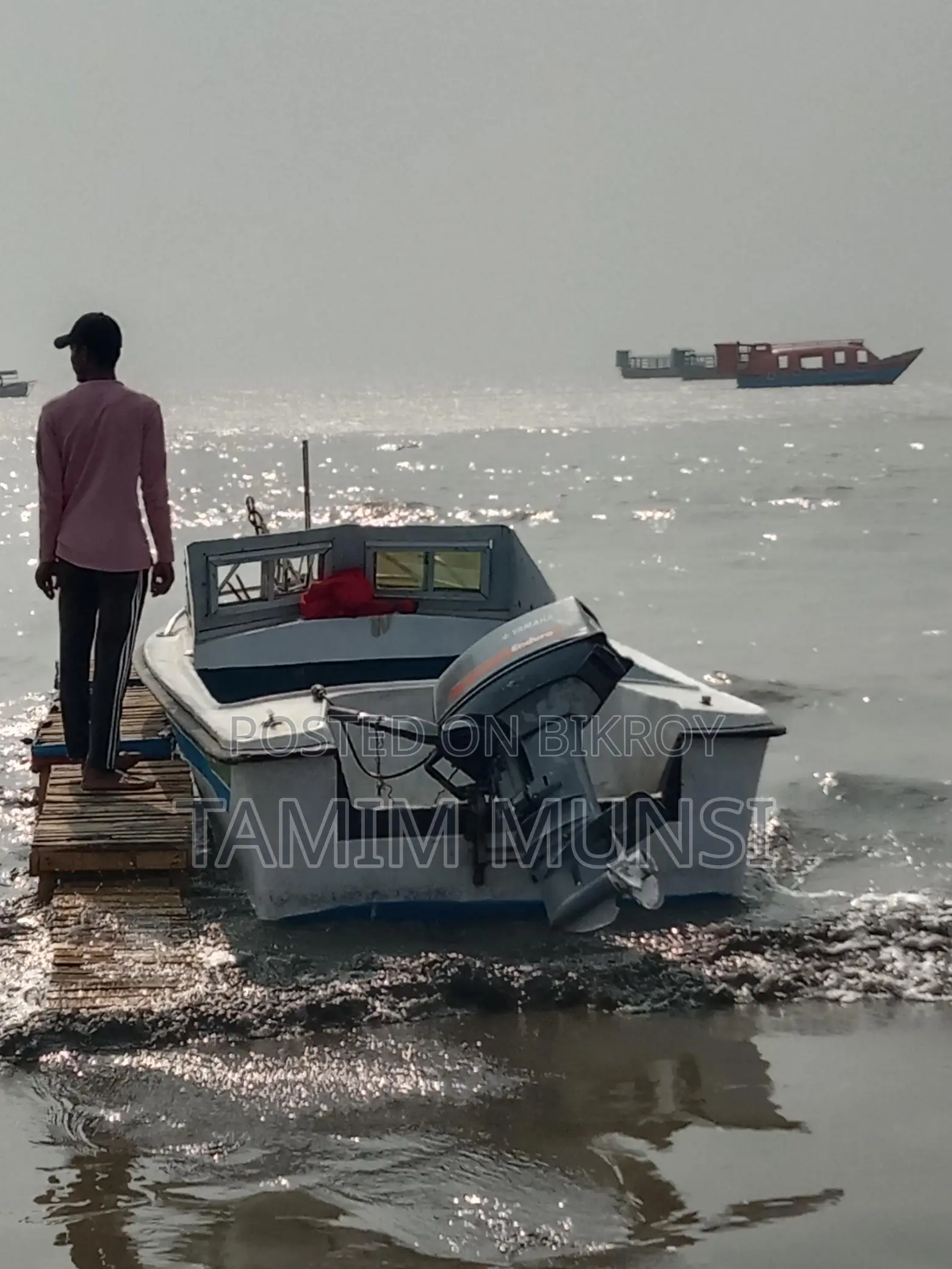 Speed Boat Faiber Body 40 Yamaha Engine