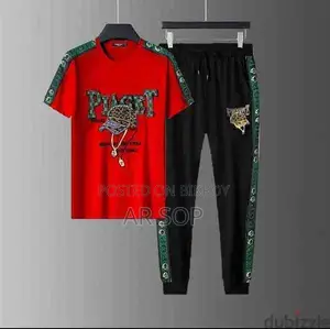Mash T-shirt & Full Pant Set