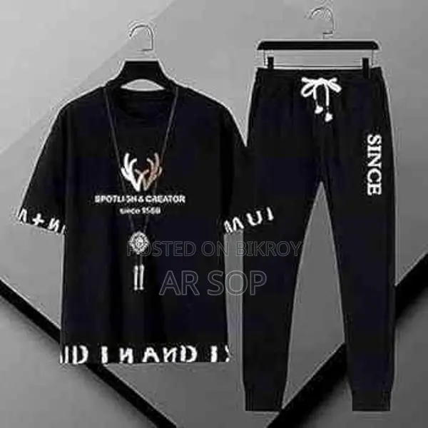 Mash T-shirt & Full Pant Set