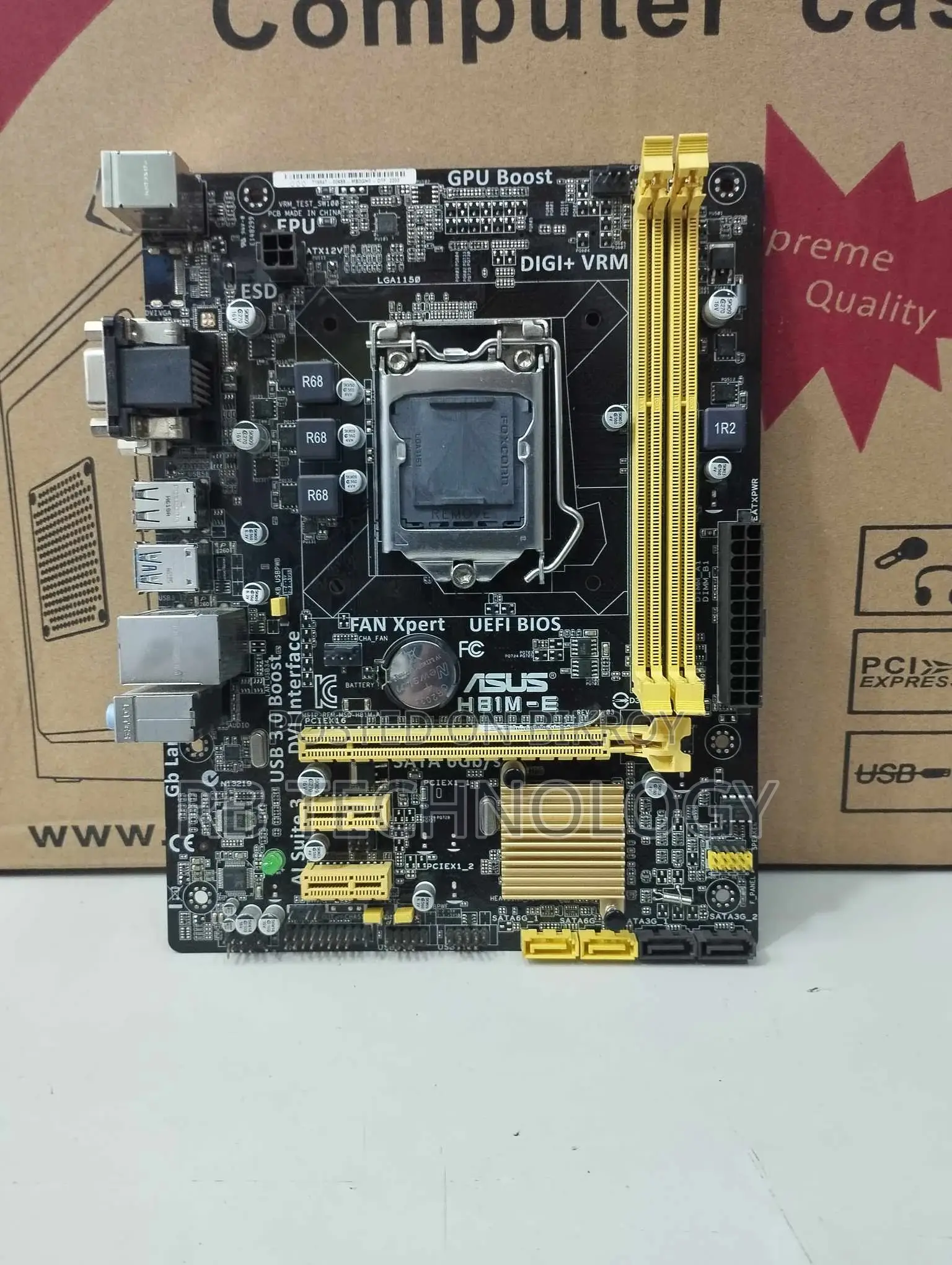 Asus H81m এক বছর ওয়ারেন্টি Motherboard 4th Gen