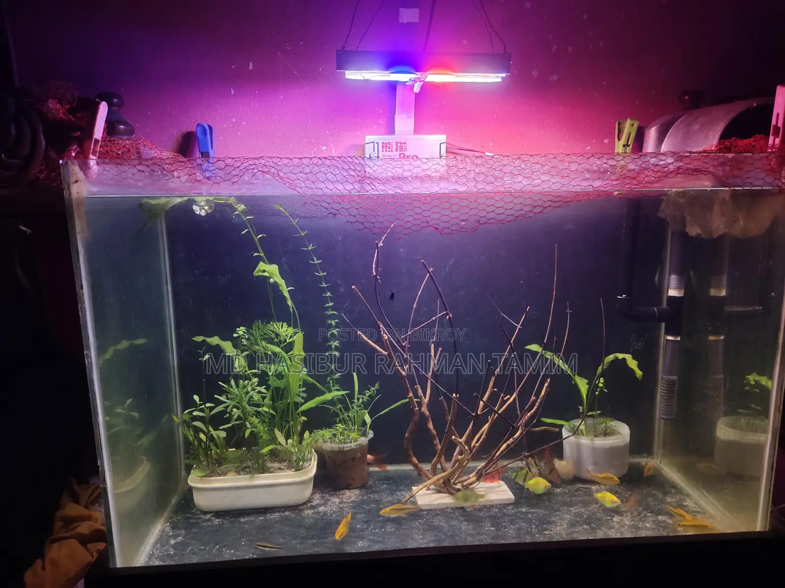 Aquarium Light. Hand Made