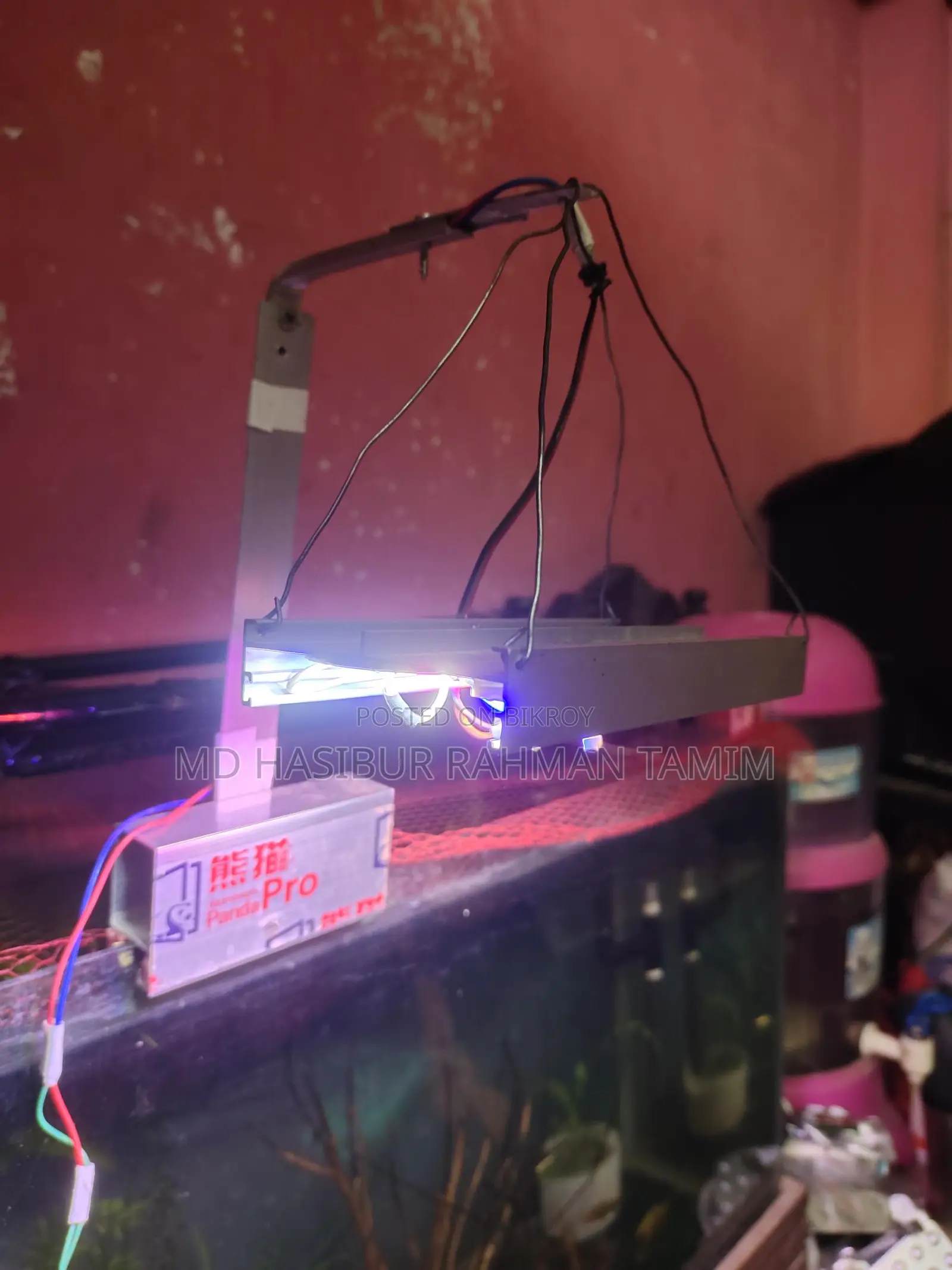 Aquarium Light. Hand Made