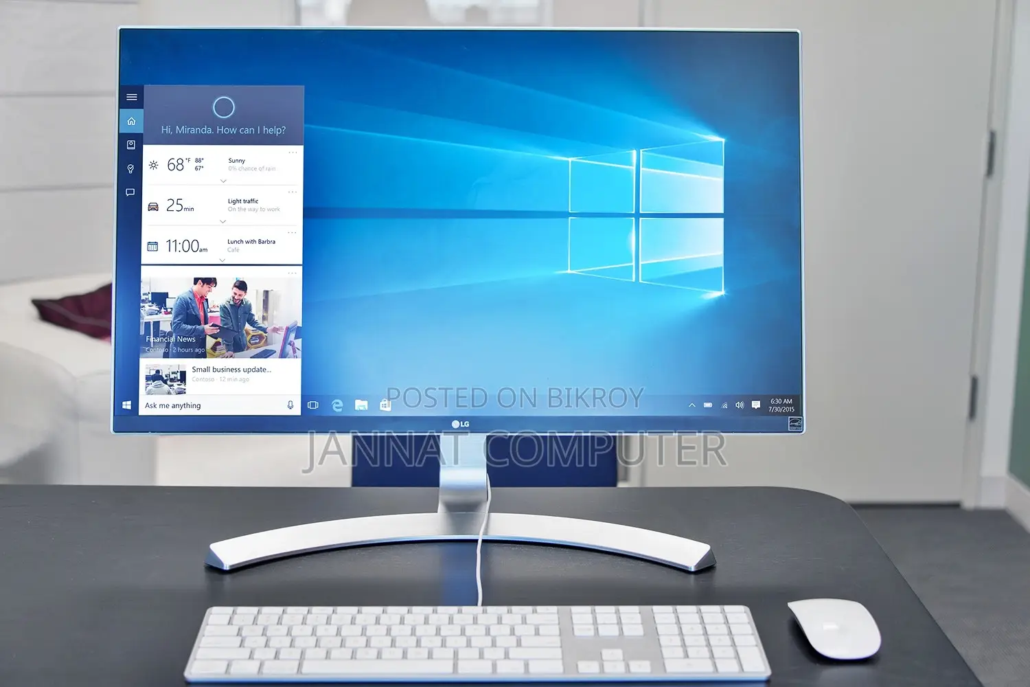 LG 22MK600M-B 21.5 inch IPS Full HD LED Monitor with Box