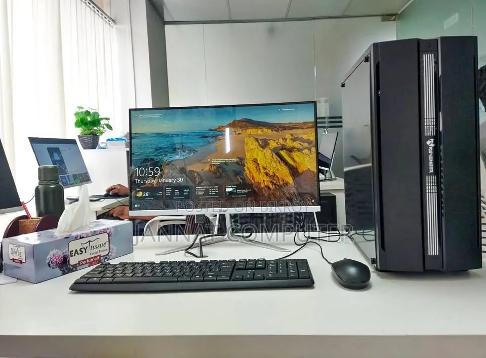 6th Zen. কোর_i3+Ram 8GB+ এইচডিডি 1000GB+ssd 128GB+এলজি 19''LED