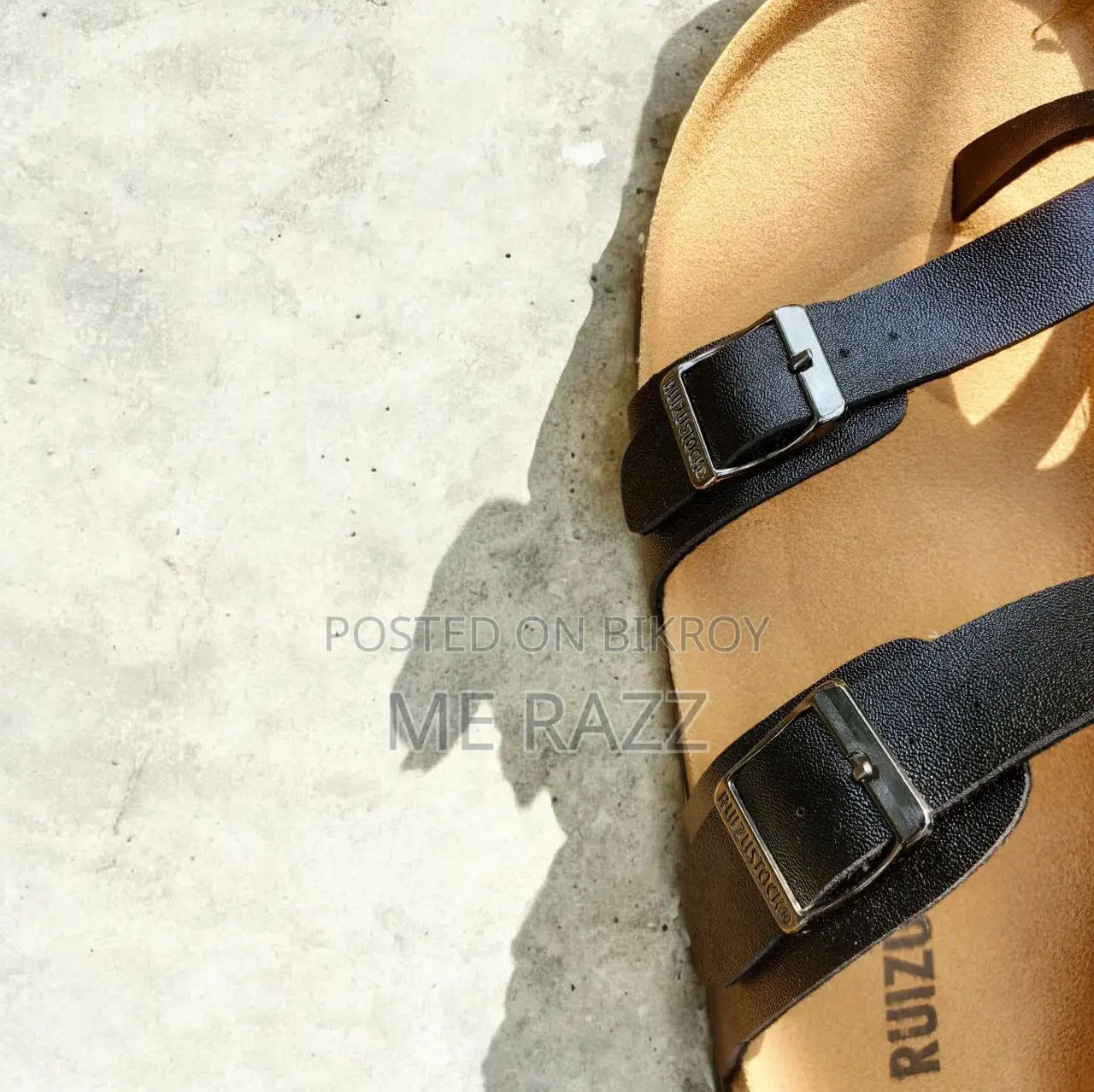Smart Casual Men’s Sandal | Durable Sole Original Box with Tag