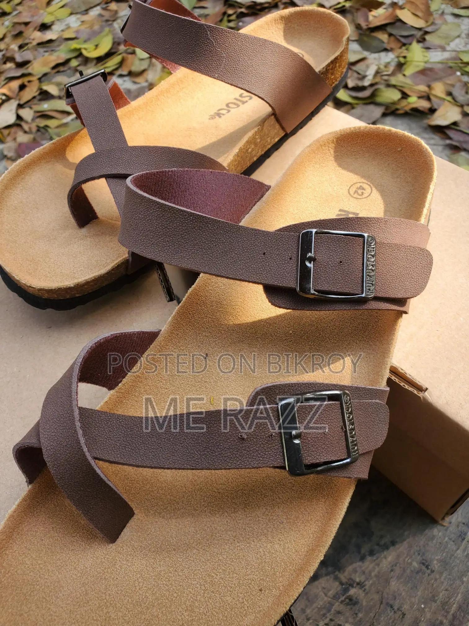 Smart Casual Men’s Sandal | Durable Sole Original Box with Tag