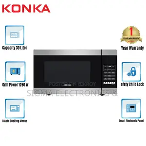 Konka KCED309WDB-F 30 Liter Microwave